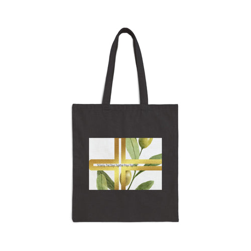 Botanical Floral Canvas Tote Bag