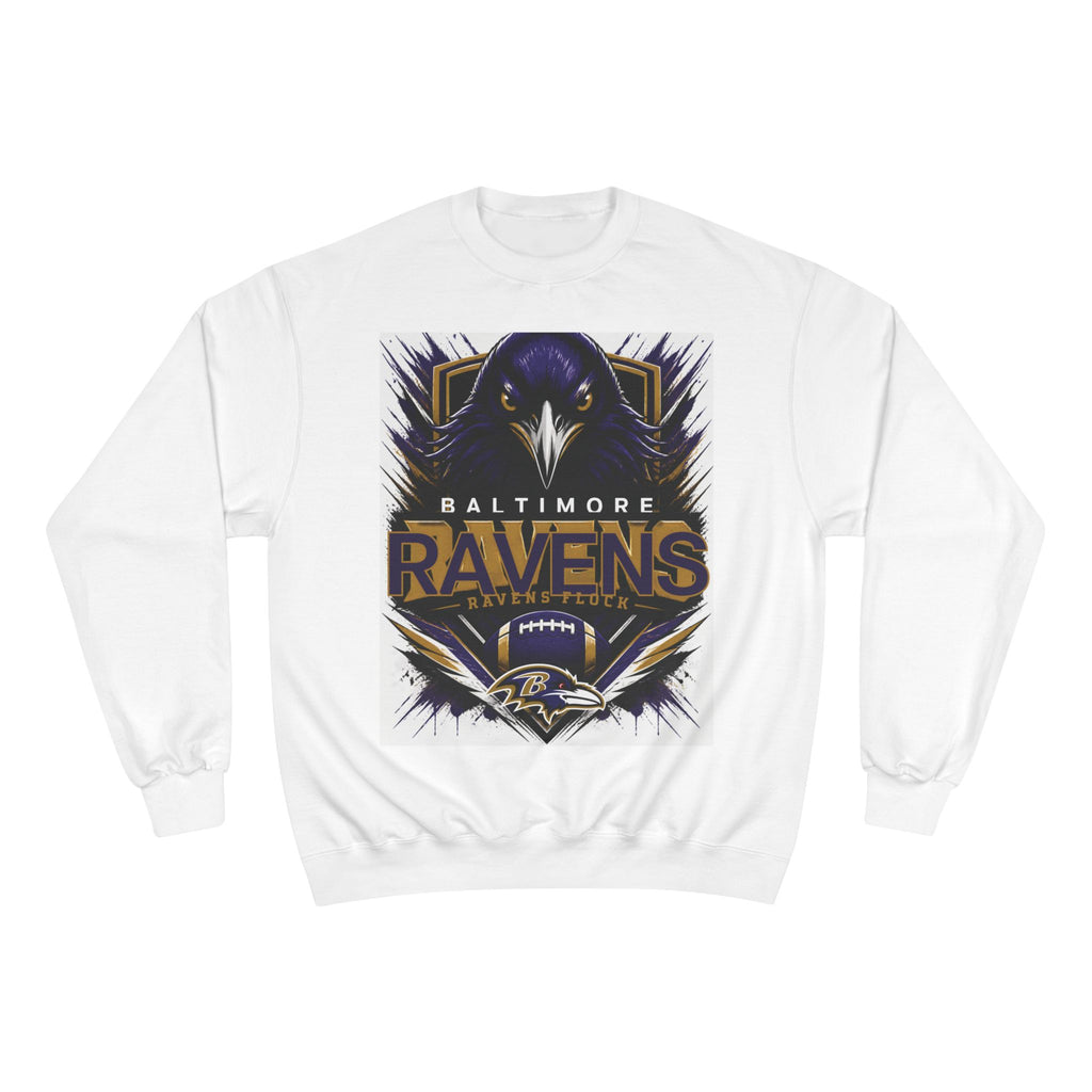 Baltimore Ravens Football Eagle Graphic Champion Sweatshirt